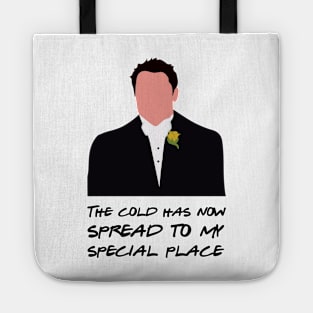 The cold has now spread to my special place Tote