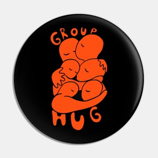 Group Hug Pin