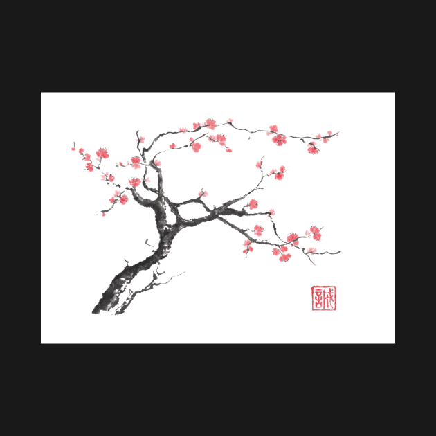 New hope sumi-e painting by Umi-ko