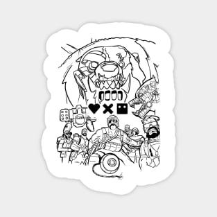 Love Death and Robots Magnet