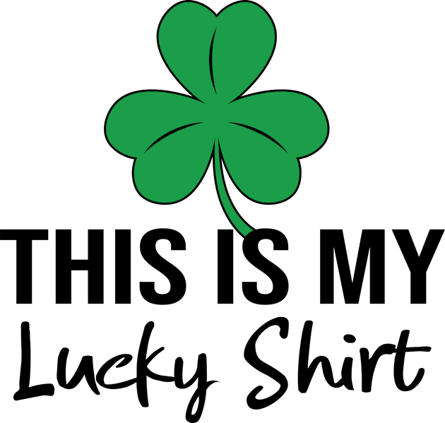 This is My Lucky Shirt Kids T-Shirt by Miranda Nelson