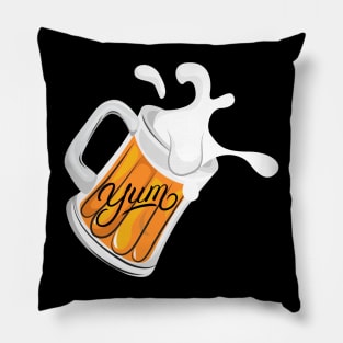 YUM BEER Pillow