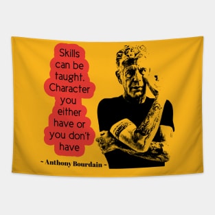 Anthony Bourdain t-shirt Tapestry