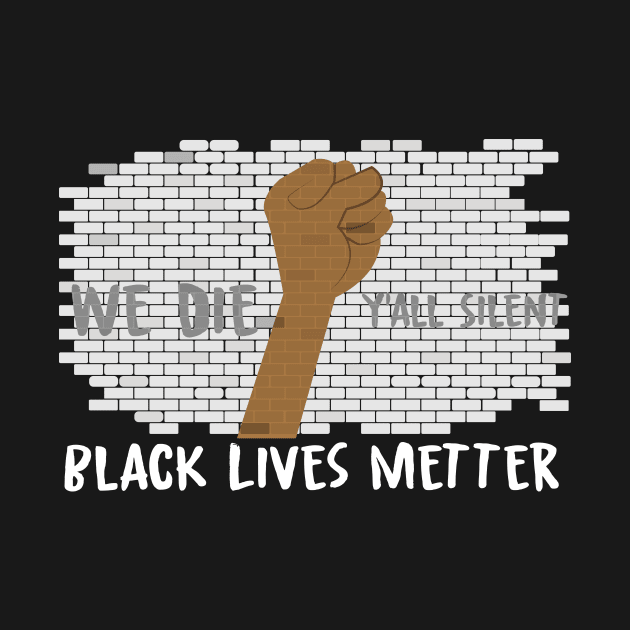 Fist up Black Lives Metter by HarlinDesign