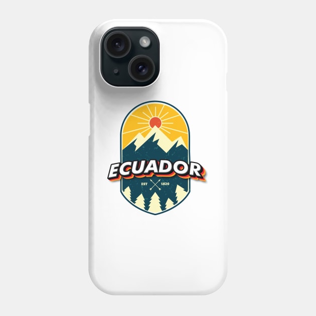 Ecuador Phone Case by laverdeden