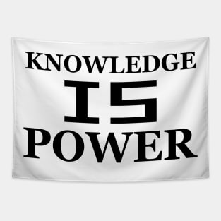 Knowledge is power Tapestry