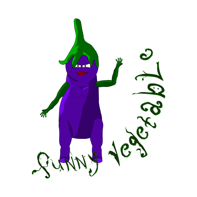 eggplant-funny vegetable by Lucifier13