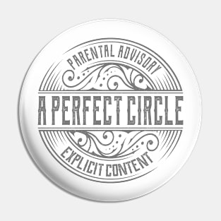 A Perfect Circle Vintage Ornament Pin