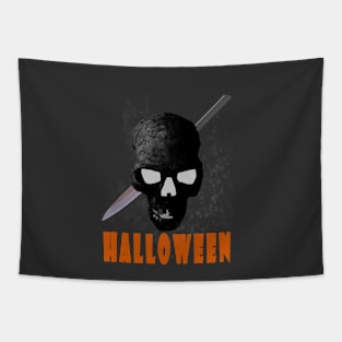 Halloween Skull Tapestry