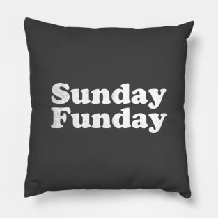 Sunday Funday Pillow