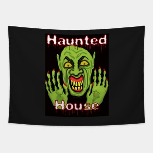 Haunted House Monster Tapestry