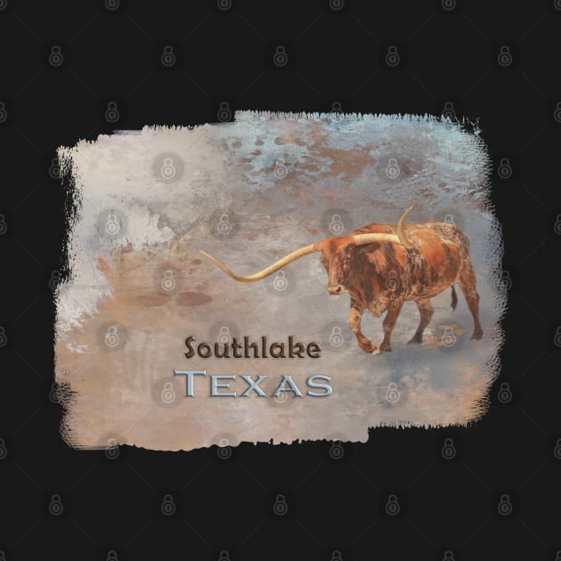 Longhorn Bull Southlake by Elisabeth Lucas