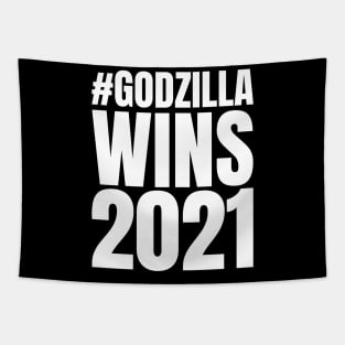 #Godzilla Wins 2021 Tapestry