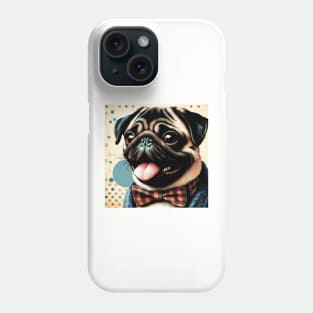 Pug Dog in a bowtie Phone Case