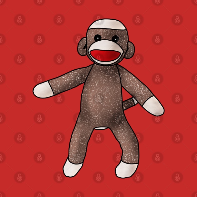 Sock Monkey by Slightly Unhinged