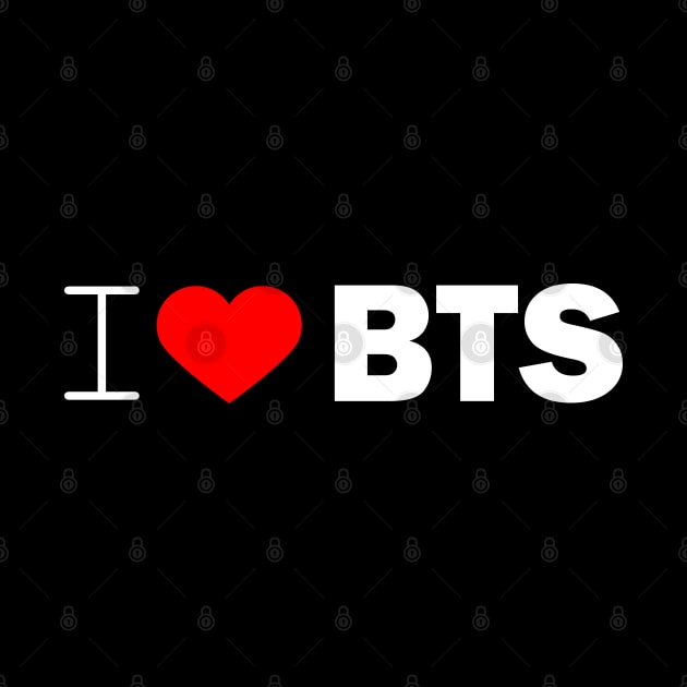 i love BTS, I love Bangtan Boys by kubos2020