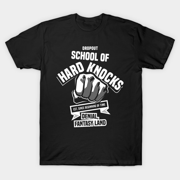 Property Of Hard Knocks University Funny T-Shirt Property Of Hard Knocks University Funny T-Shirt