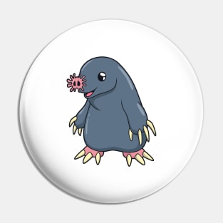 Kawaii Star-nosed mole Pin