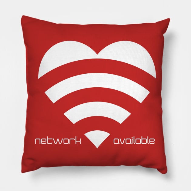 Broadcast Love Pillow by veyda92