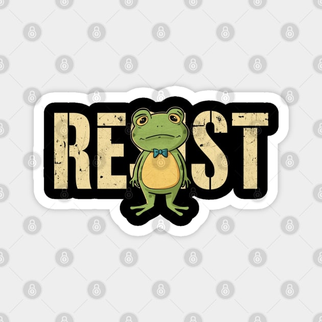 Portland-Frog Magnet by Creatifly Graphic Tees