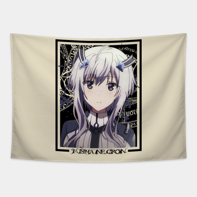 Misha necron Tapestry by influencecheaky