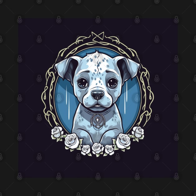 Spooky Staffy by Enchanted Reverie