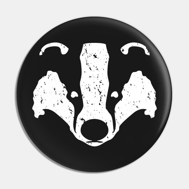 Badgers Crossing (White) Pin by Paulychilds