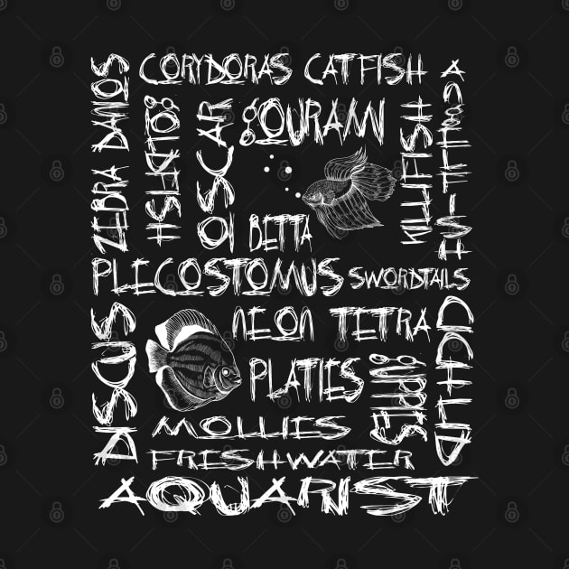 Aquarist Gifts Hobbyist Freshwater Aquarium Fishes Biologist by Envision Styles