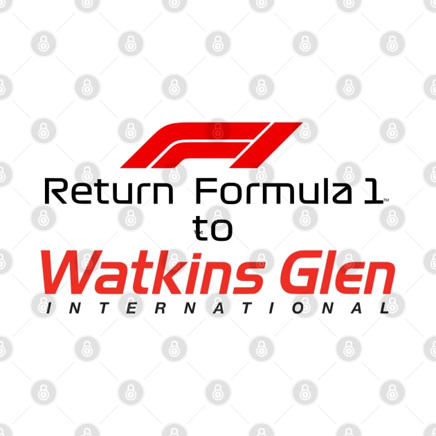 Return F1 to Watkins Glen by SunkenMineRailroad