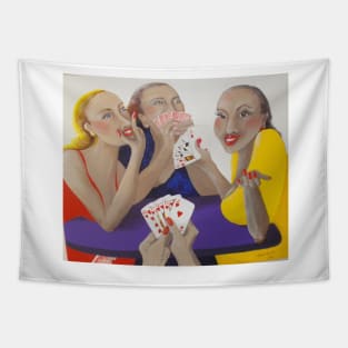 Card Players Tapestry