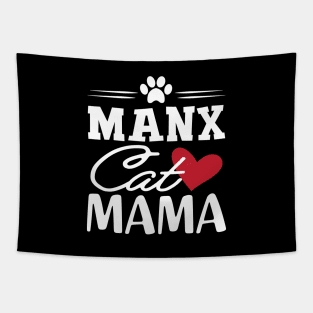 Manx Cat Mama Tapestry