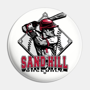 Sand Hill Forever Baseball Diamond Pin