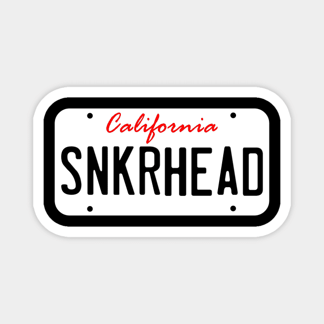 California Sneakerhead Magnet by Designs by Dean