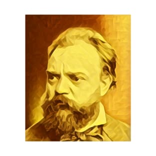 Antonín Dvořák Golden Portrait | Antonín Dvořák Artwork 7 T-Shirt