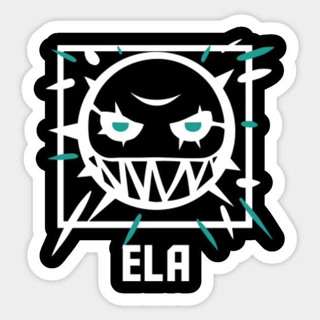 Ela Rainbow Six Siege Ela Rainbow Six Siege Sticker Teepublic