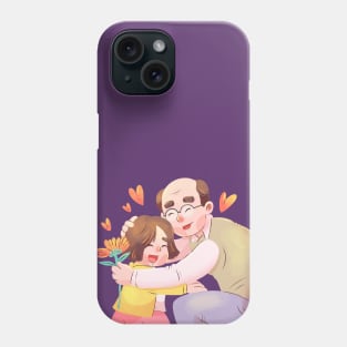 Grandpa Little Girl Phone Case