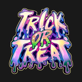 Trick or Treat Purple - Halloween T-Shirt