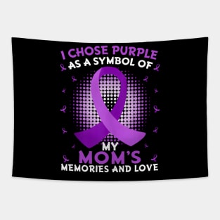 Family Support Mom with Dementia Alzheimer's Awareness Tapestry