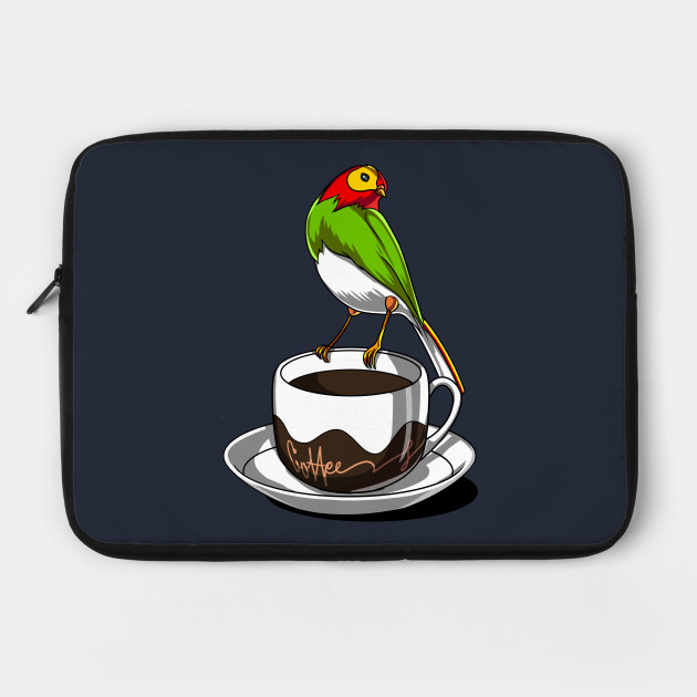 Cute Bird Parrot Coffee Lover Gift