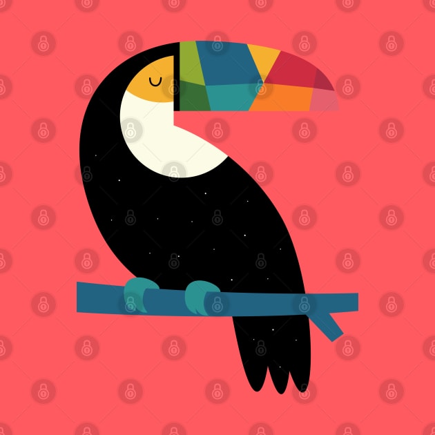 Rainbow Toucan by AndyWestface