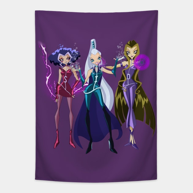 Winx Club - The Trix Tapestry by Nykos