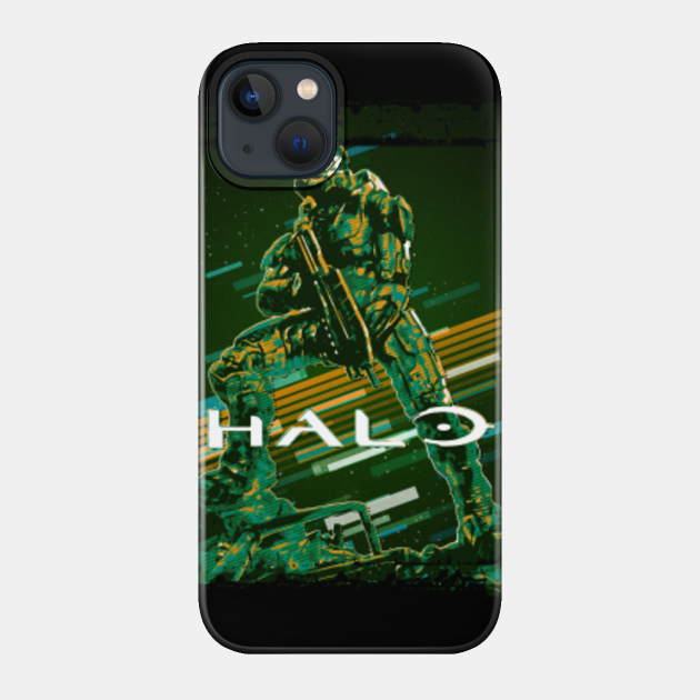 Halo retro art - Halo - Phone Case