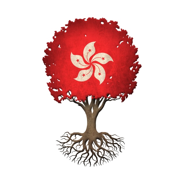 Tree of Life with Hong Kong Flag by jeffbartels