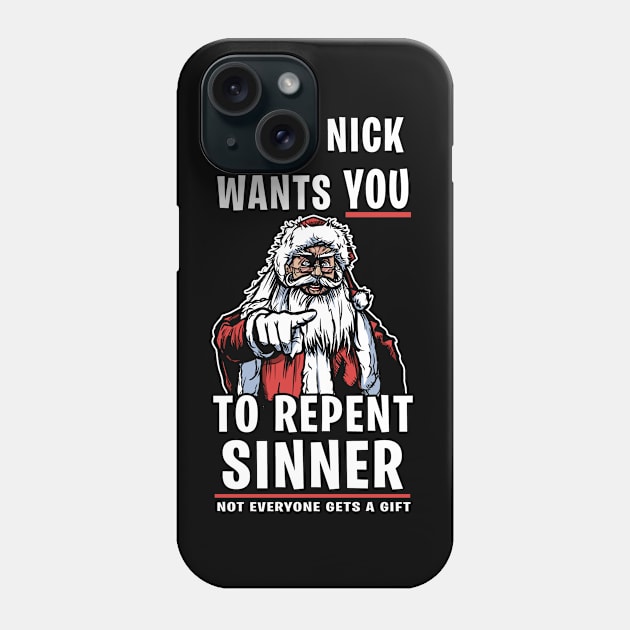 Repent Phone Case by AndreusD