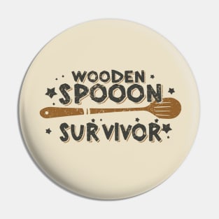 wooden spoon survivor Pin