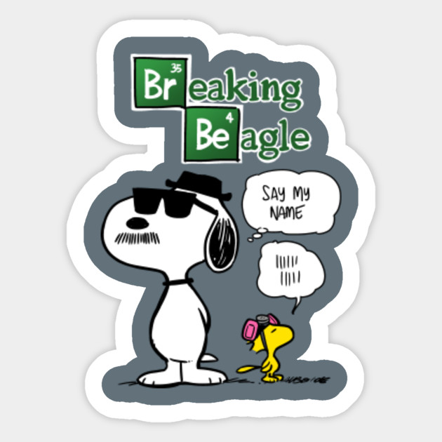 Breaking Beagle - Breaking Bad - Sticker