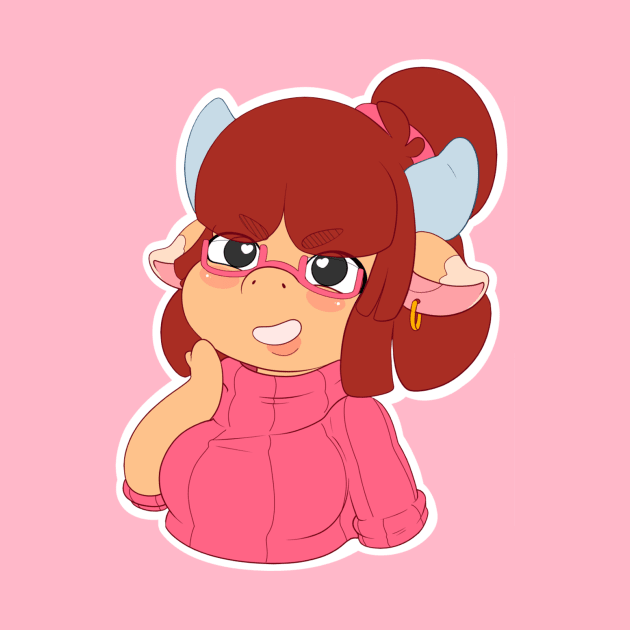 Smug Moosie by MissMoosieArt