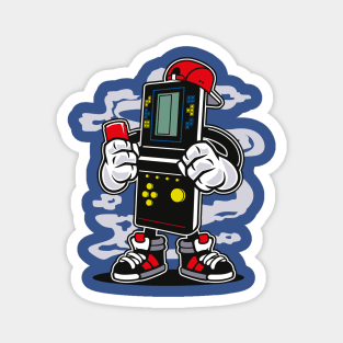 RETRO GAMER by WOOF SHIRT Magnet