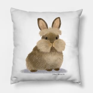 Lionhead Rabbit Pillow