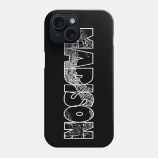 Madison Street Map Phone Case